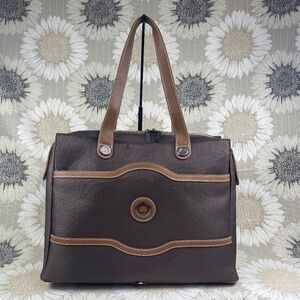 Delsey Paris Brown Chatalet Soft Air Shoulder Bag
